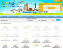 Tablet Screenshot of goviaggi.com